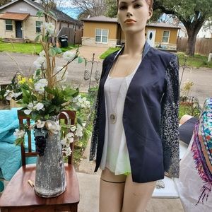 Black sequin blazer!